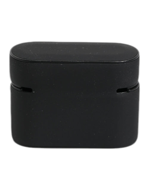 Dolce & Gabbana Black Yellow Silicone Embossed Logo Airpods Case - ClickThatClicks 
