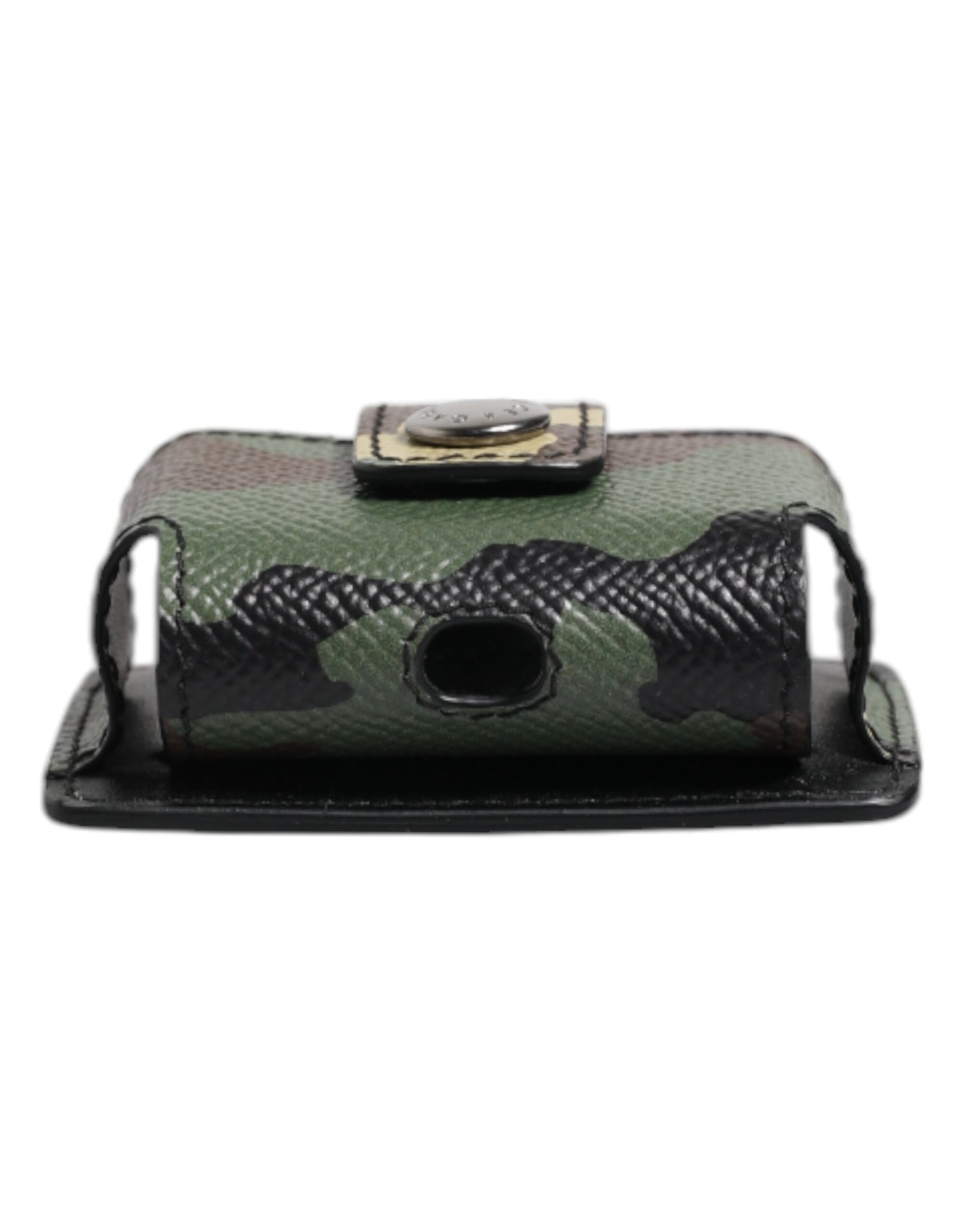 Dolce & Gabbana Multicolor Camouflage Leather Airpods Case - ClickThatClicks 