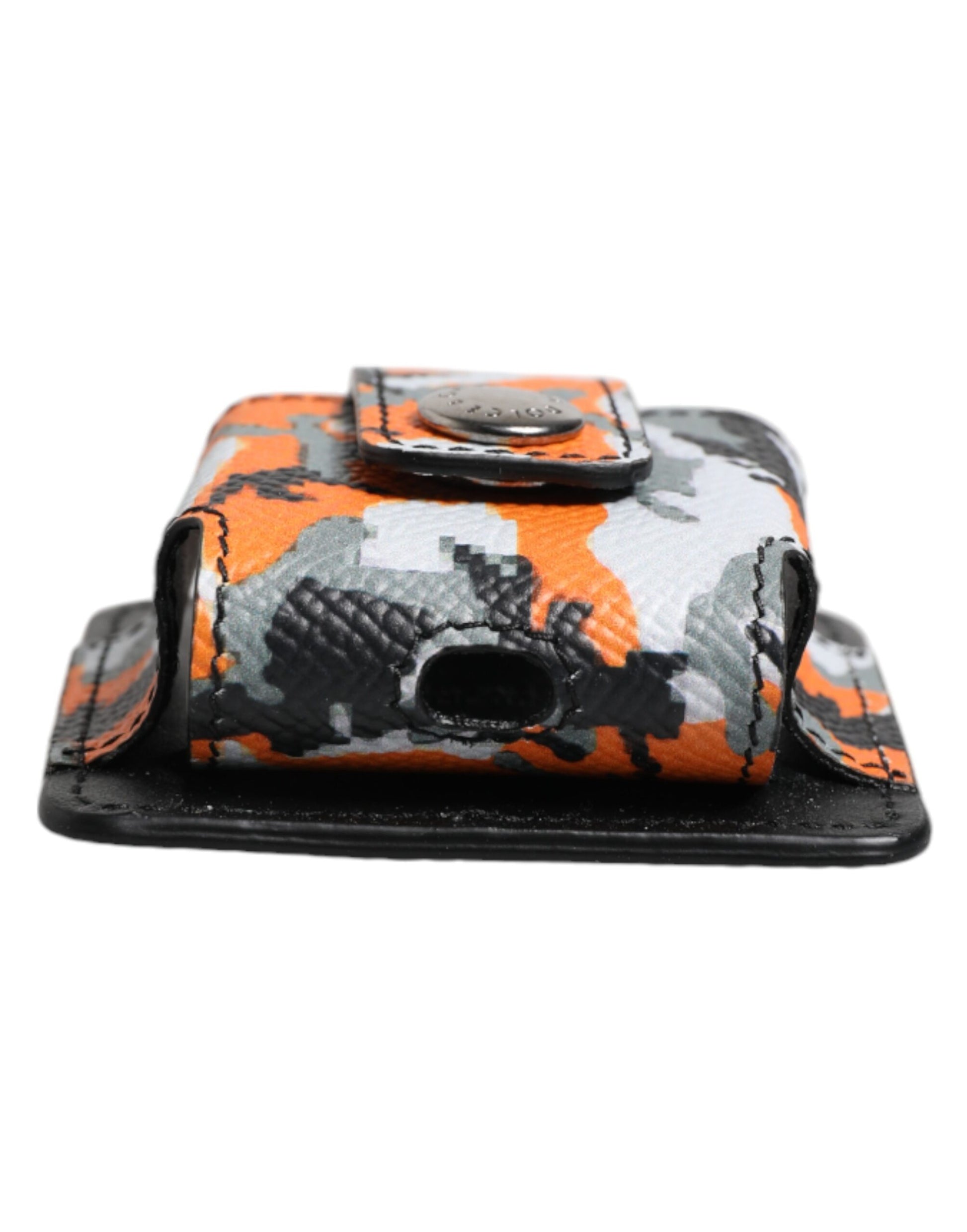Dolce & Gabbana Multicolor Camouflage Leather Airpods Case - ClickThatClicks 