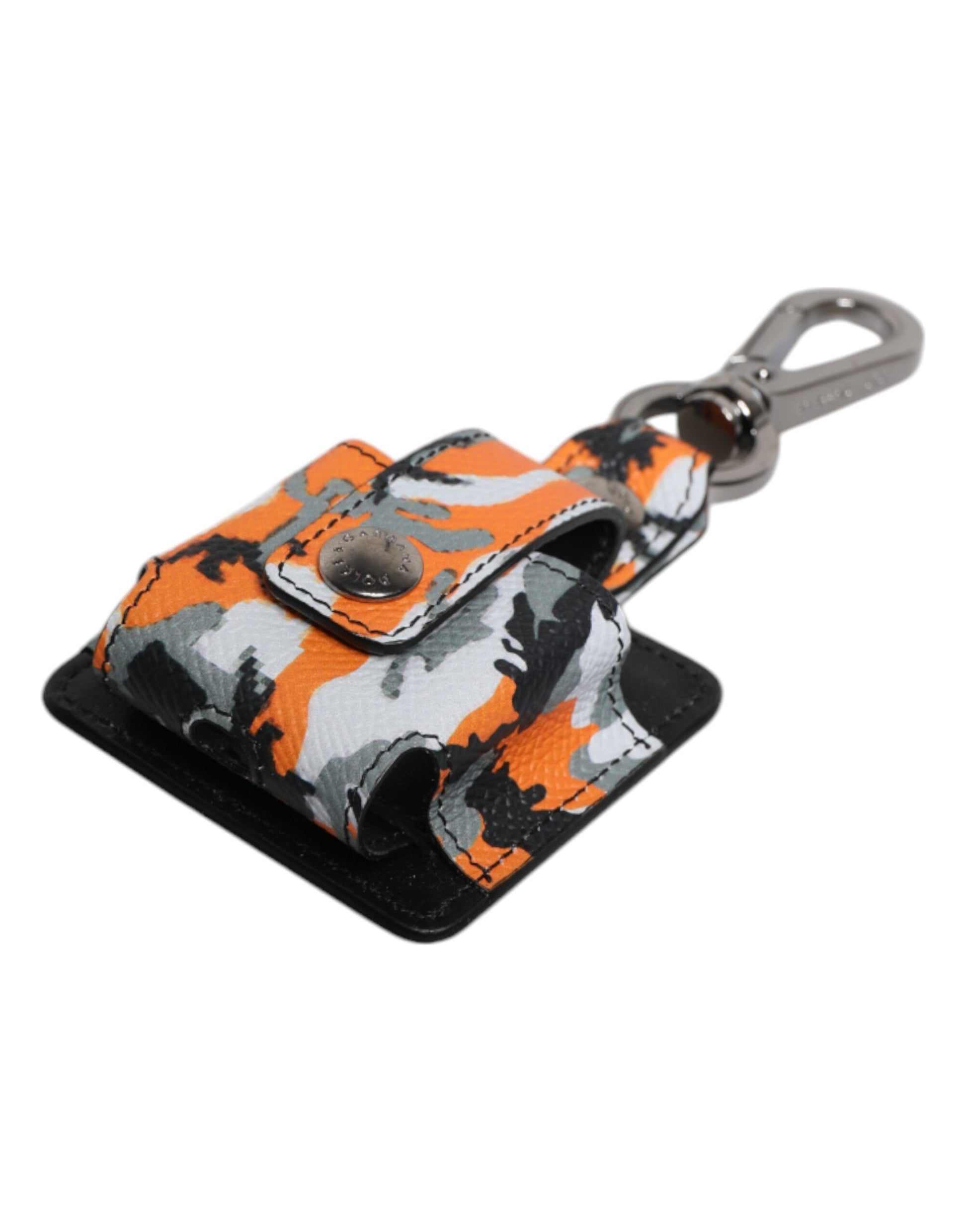 Dolce & Gabbana Multicolor Camouflage Leather Airpods Case - ClickThatClicks 