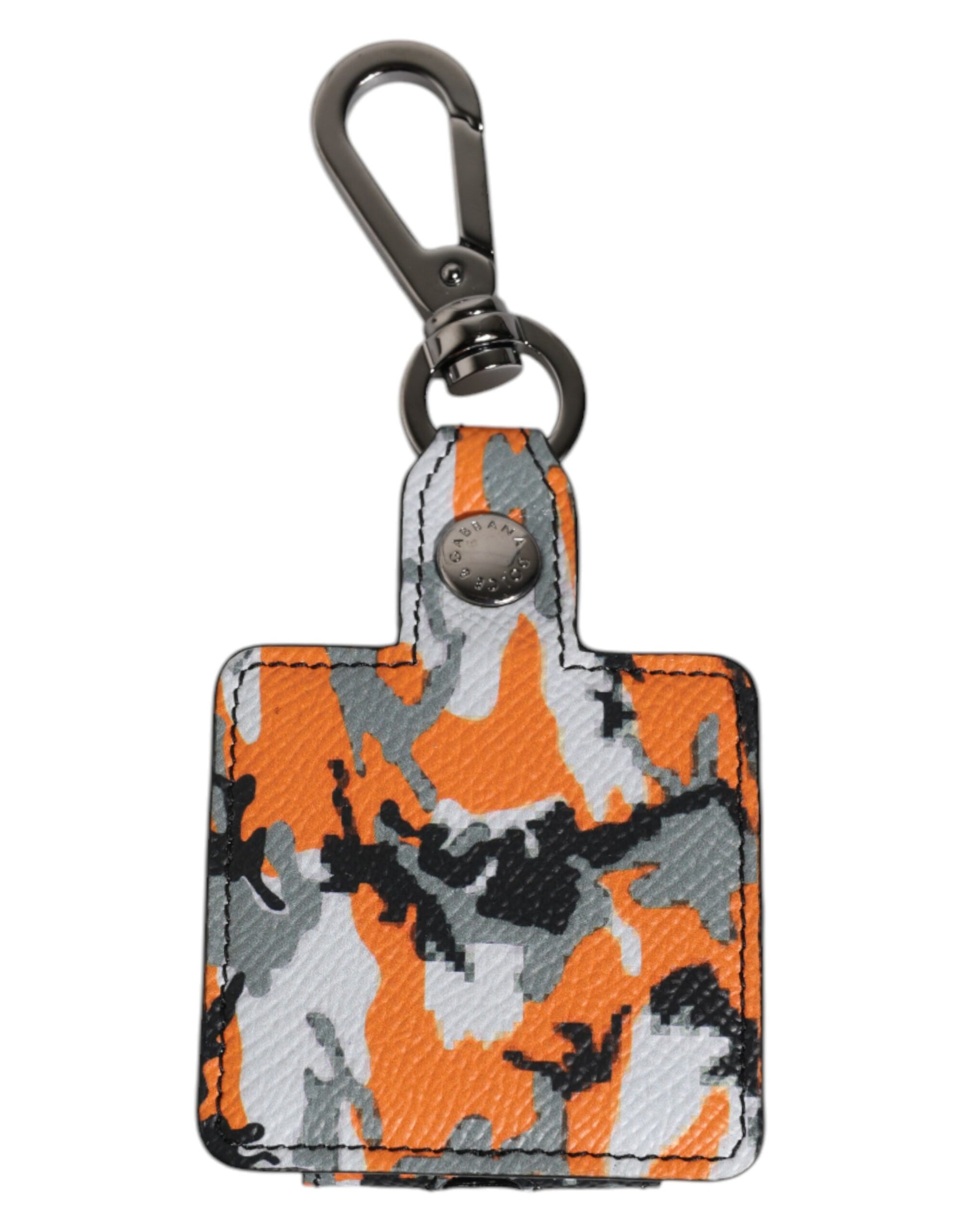 Dolce & Gabbana Multicolor Camouflage Leather Airpods Case - ClickThatClicks 