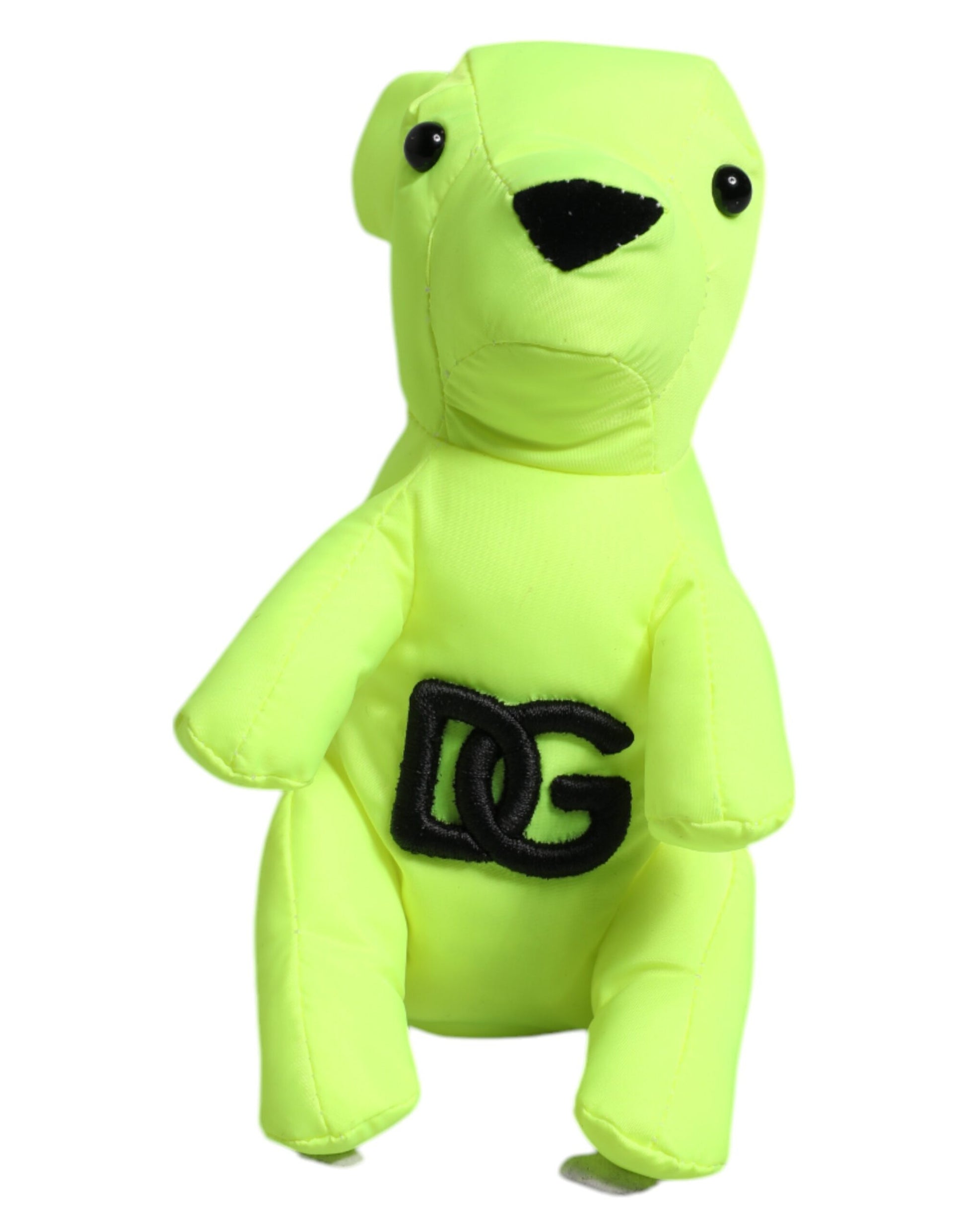 Dolce & Gabbana Green Bear Embroidered Logo Keychain Clasp Keyring - ClickThatClicks 