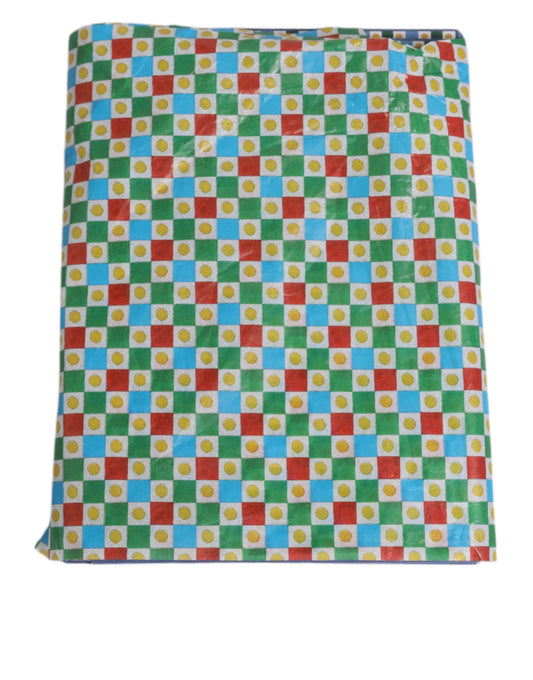 Dolce & Gabbana Multicolor Carretto Siciliano Envelope Post Card Holder - ClickThatClicks 