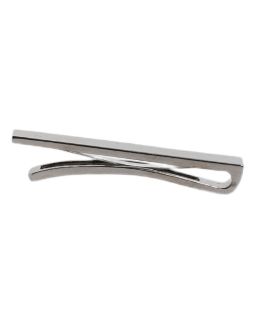 Dolce & Gabbana Black Tone Brass Logo Branded Tie Clip Bar - ClickThatClicks 