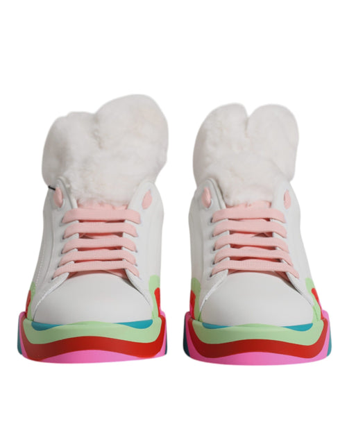 Dolce & Gabbana Multicolor Low Top Trainers Sneakers Shoes - ClickThatClicks 
