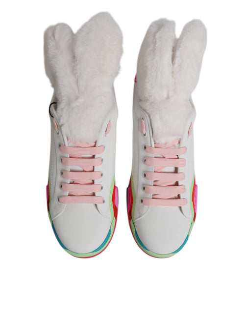Dolce & Gabbana Multicolor Low Top Trainers Sneakers Shoes - ClickThatClicks 
