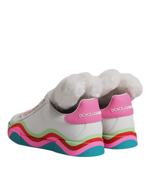 Dolce & Gabbana Multicolor Low Top Trainers Sneakers Shoes - ClickThatClicks 