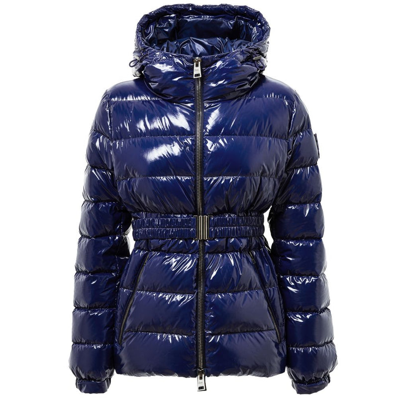 Herno Blue Polyamide Coat