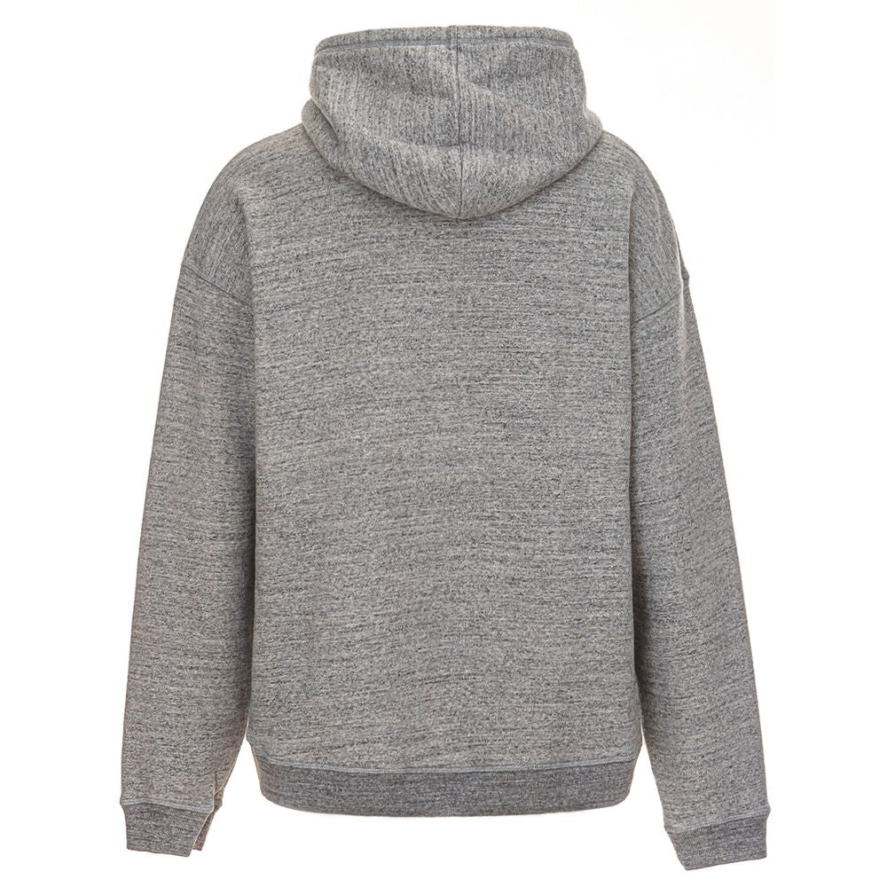 Dsquared² Gray Cotton Sweatshirt - ClickThatClicks 