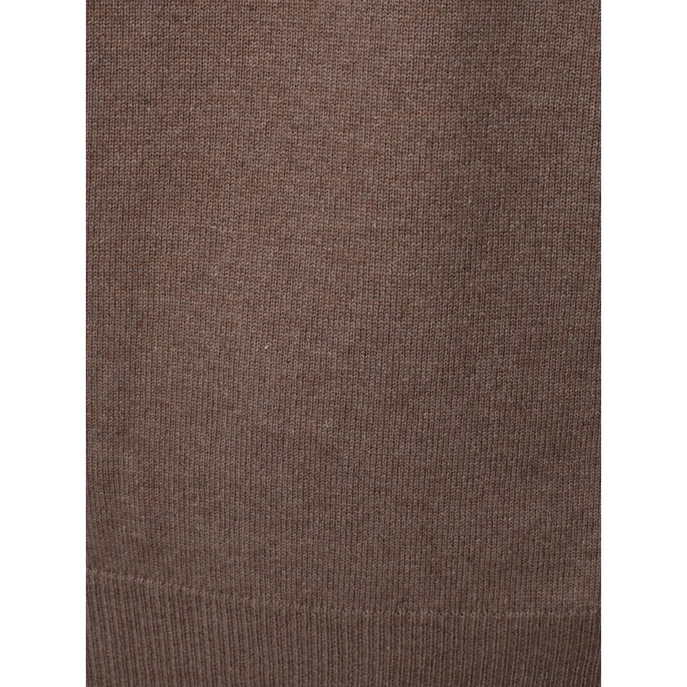 KANGRA Brown Wool Turtleneck - ClickThatClicks 