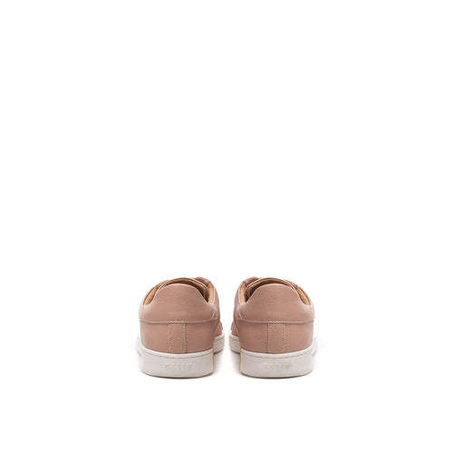 Bally Pink Fabric And Leather Low Top Sneakers - ClickThatClicks 