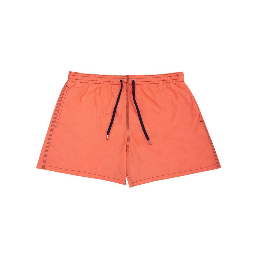 Malo Orange Polyester Swim Shorts - ClickThatClicks 
