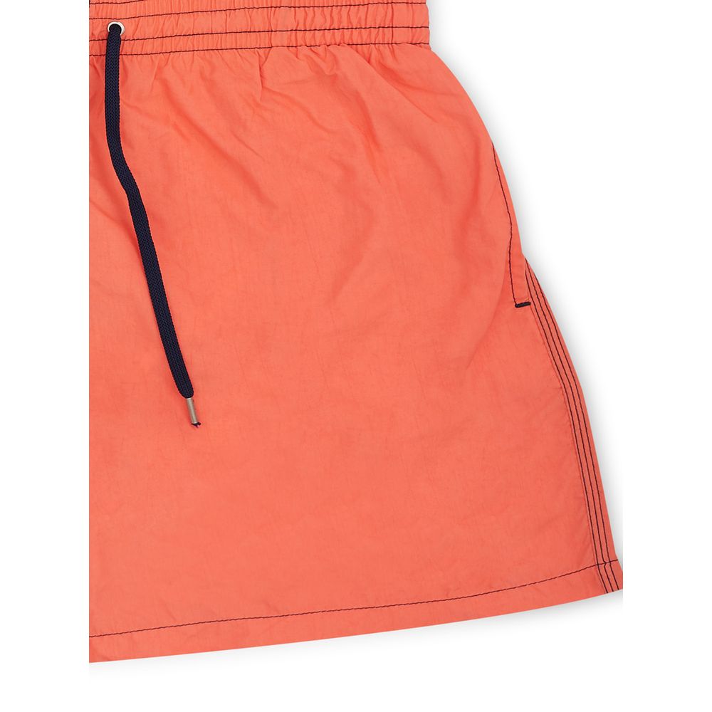 Malo Orange Polyester Swim Shorts - ClickThatClicks 