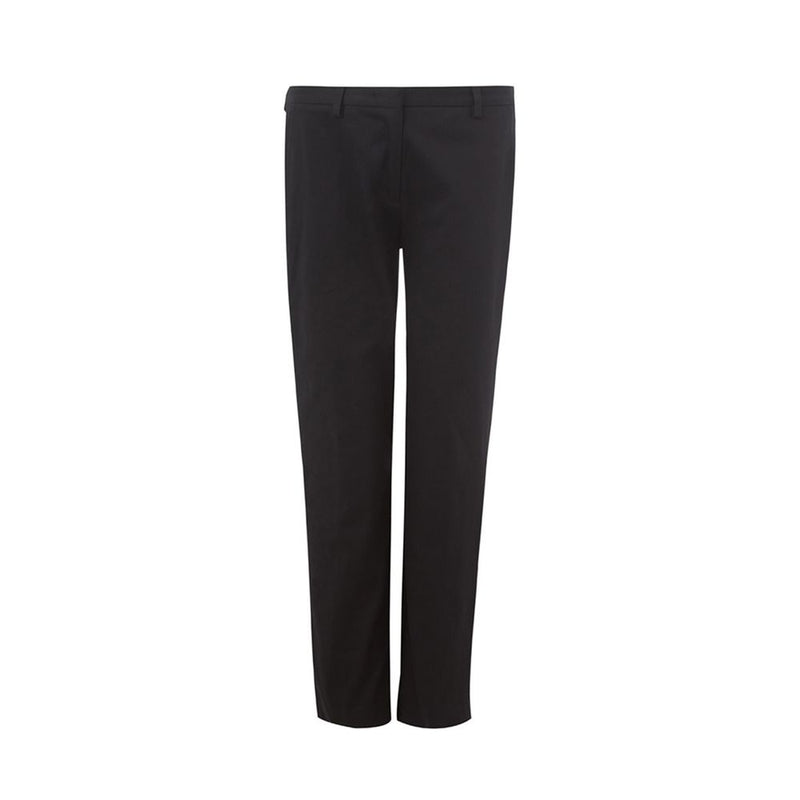 Lardini Black Cotton Chino Pants