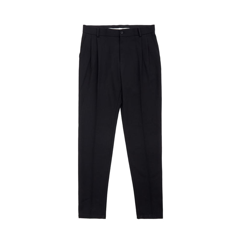 Dolce & Gabbana Black Polyester Dress Pants