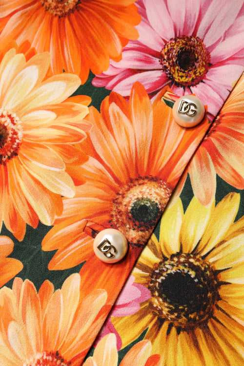 Dolce & Gabbana Multicolor Floral High Waist Mini Skirt - ClickThatClicks 