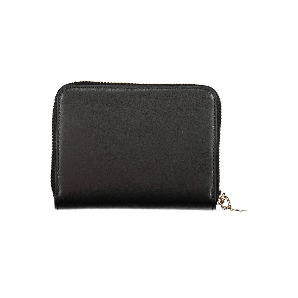 Tommy Hilfiger Black Polyethylene Women Wallet - ClickThatClicks 
