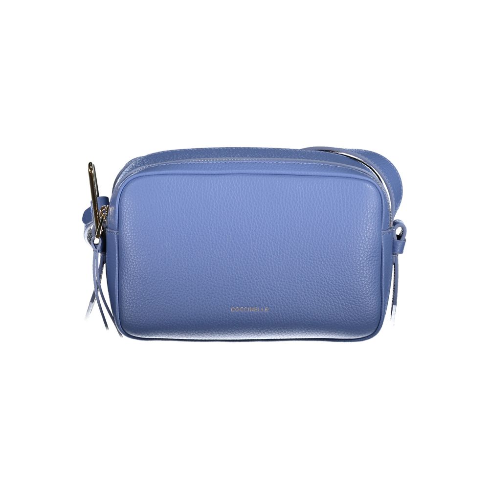 Coccinelle Light Blue Leather Women Handbag