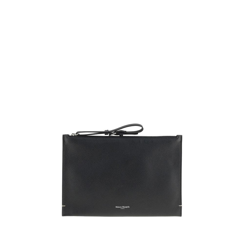 Margiela Black Calf Leather Bos Taurus Wallet
