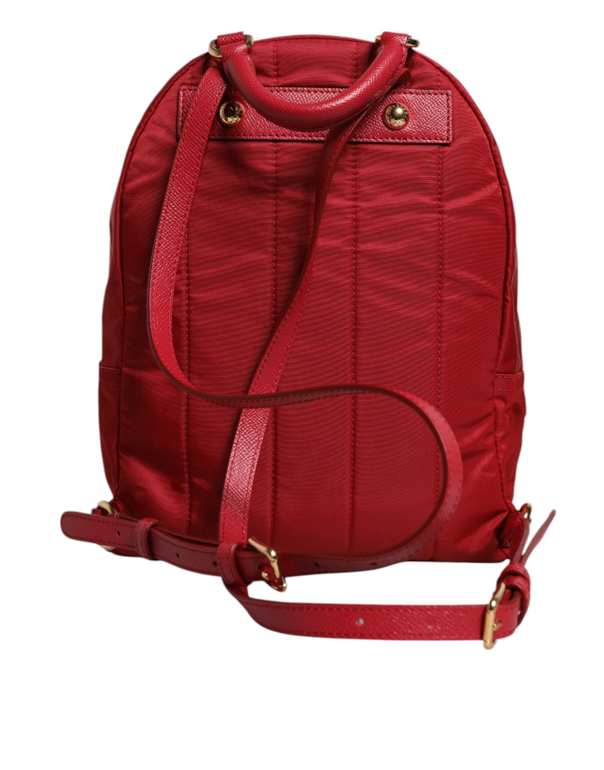 Dolce & Gabbana Red #DGFAMILY VULCANO Embellishment Backpack Bag - ClickThatClicks 