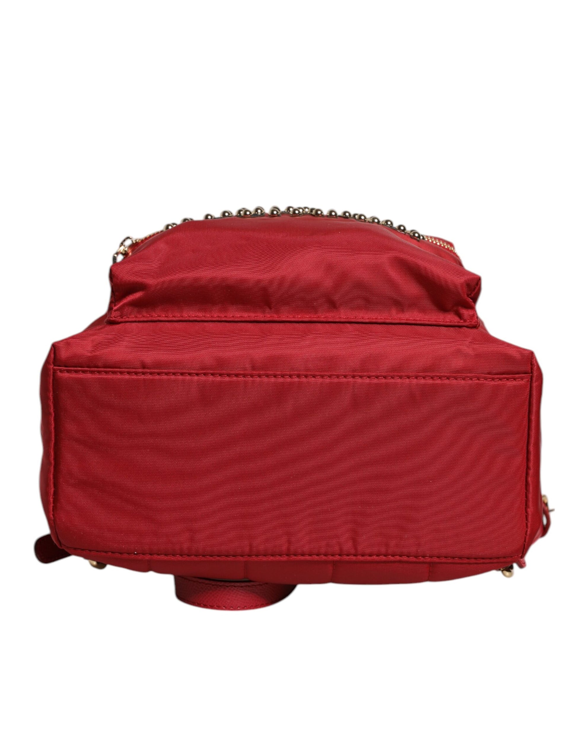 Dolce & Gabbana Red #DGFAMILY VULCANO Embellishment Backpack Bag - ClickThatClicks 