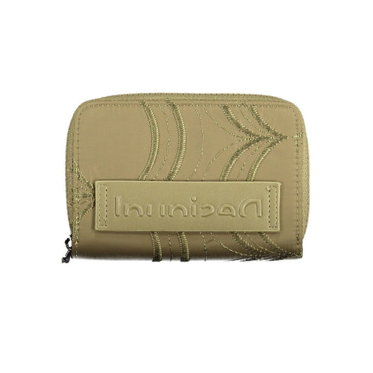 Desigual Verde Polyester Women Wallet - ClickThatClicks 
