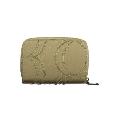 Desigual Verde Polyester Women Wallet - ClickThatClicks 