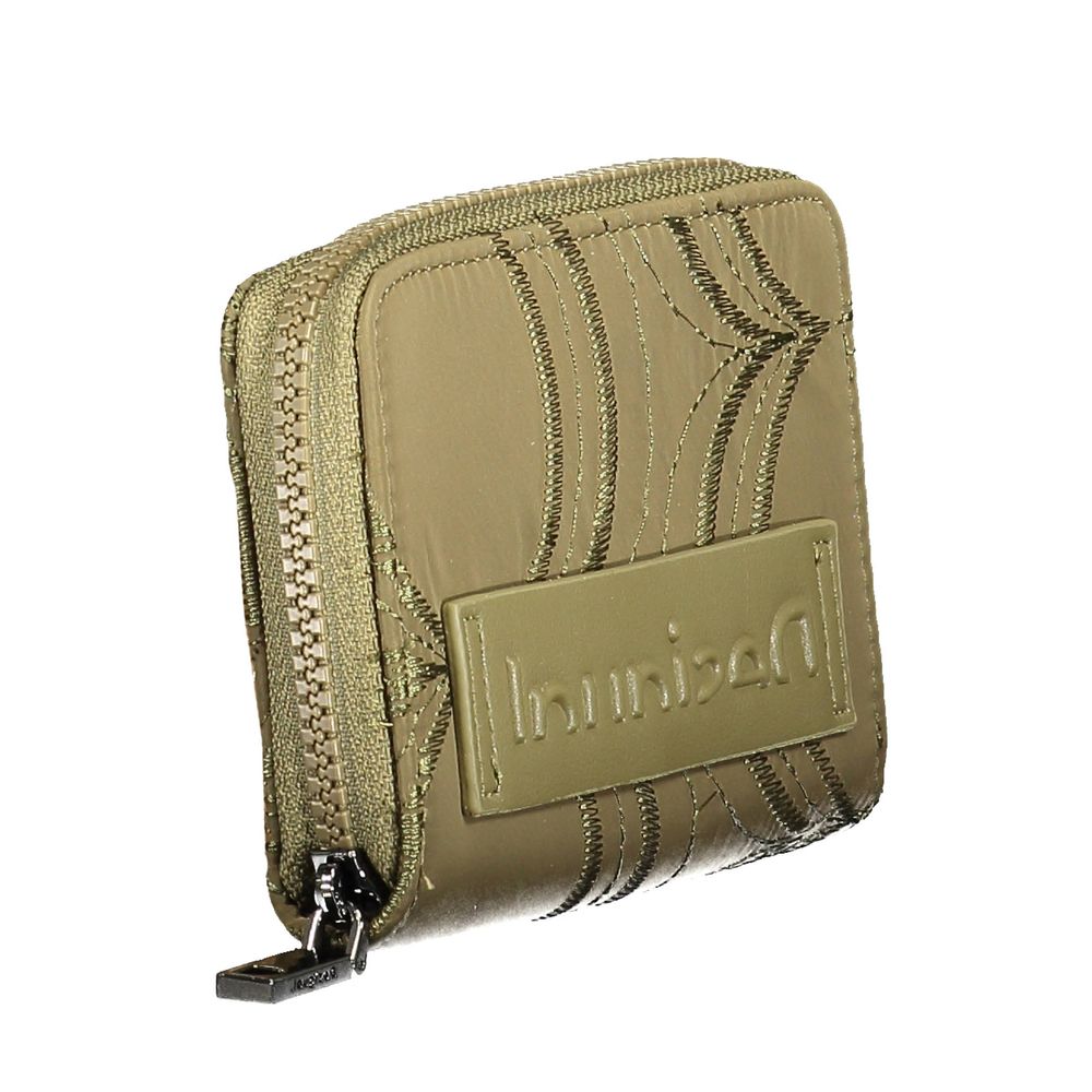 Desigual Verde Polyester Women Wallet - ClickThatClicks 