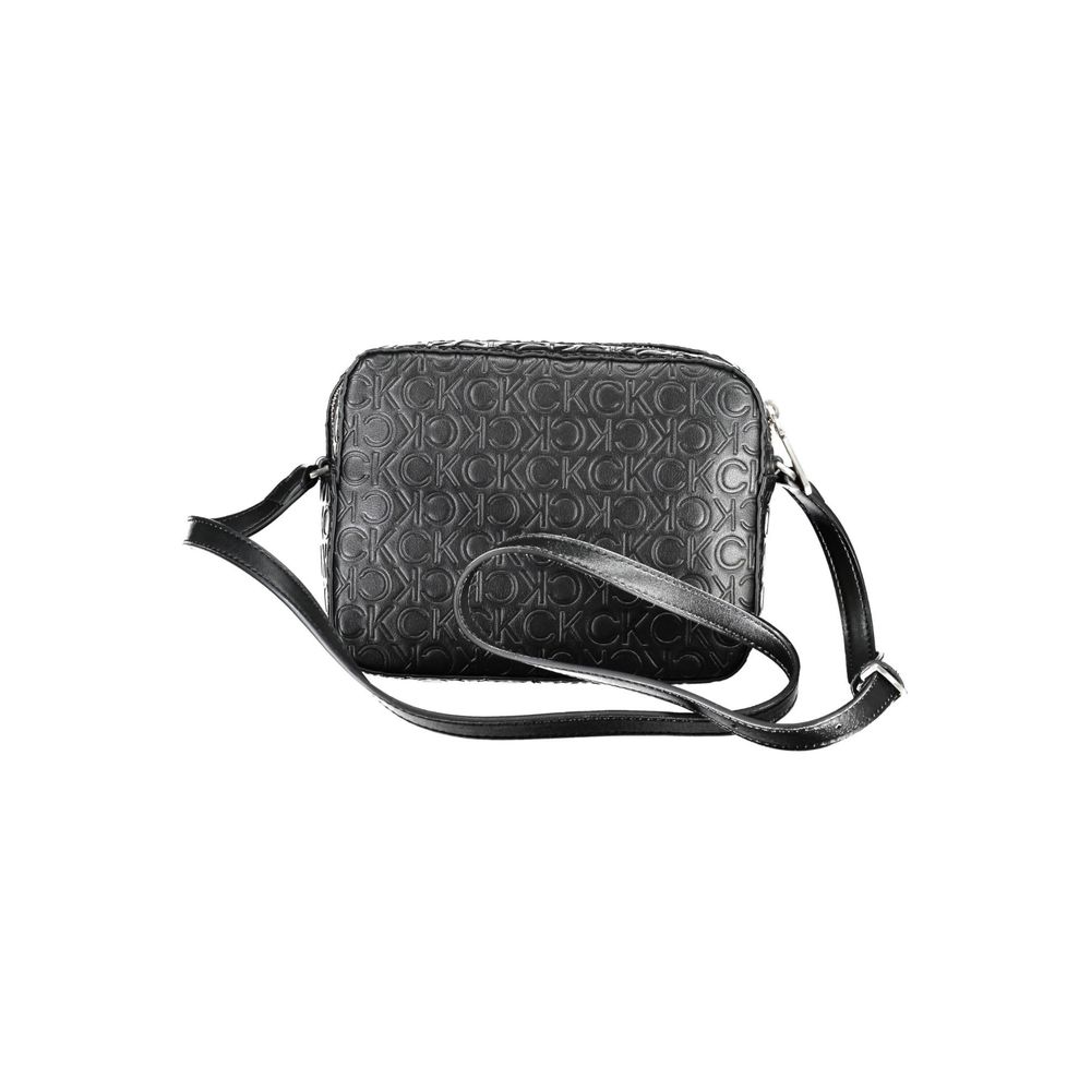 Calvin Klein Black Polyester Women's Shoulder Bag - ClickThatClicks 