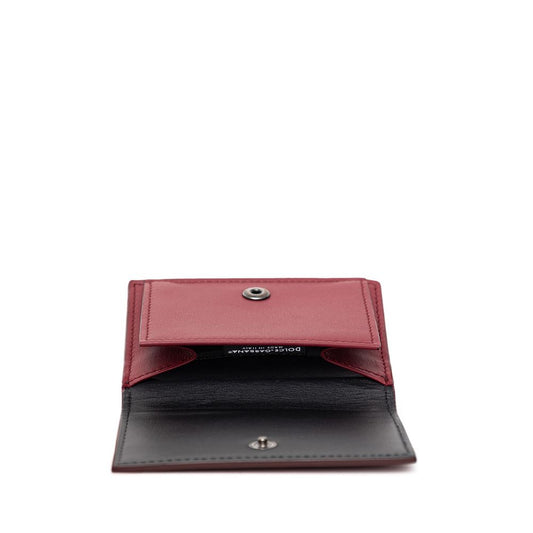 Dolce & Gabbana Red Calfskin Wallet - ClickThatClicks 