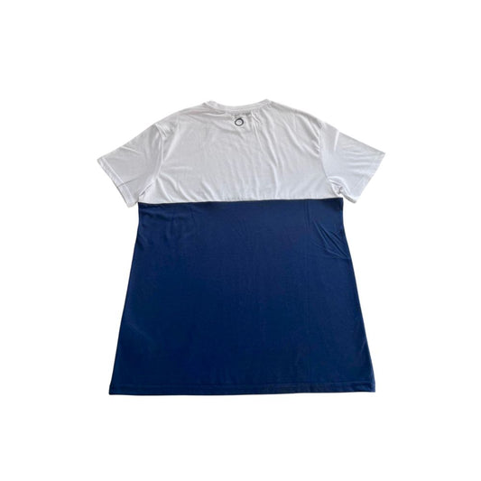 Trussardi Beachwear Blue Cotton Men T-Shirt - ClickThatClicks 