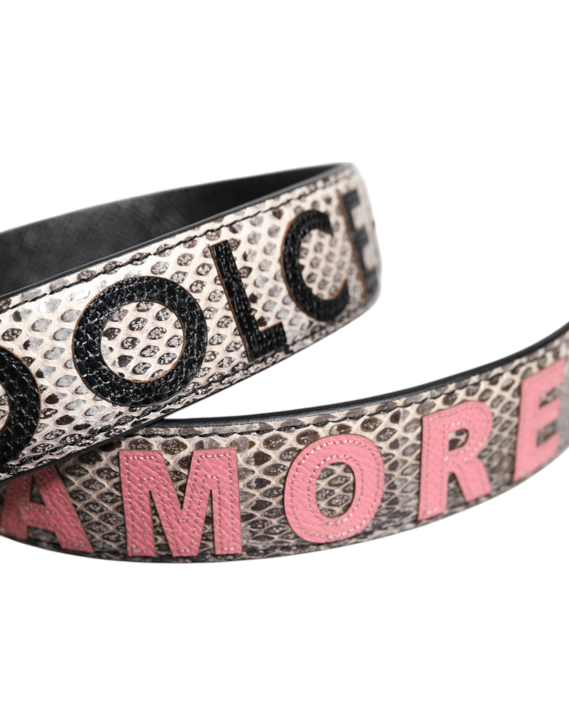 Dolce & Gabbana Multicolor DG AMORE Patch Bag Shoulder Strap - ClickThatClicks 