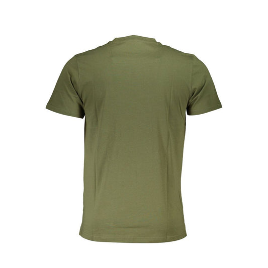 Cavalli Class Verde Cotton Men T-Shirt - ClickThatClicks 