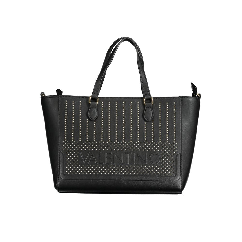 Mario Valentino Nero Polyurethane Women Handbag - ClickThatClicks 