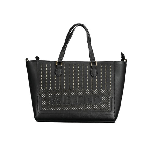 Mario Valentino Nero Polyurethane Women Handbag - ClickThatClicks 