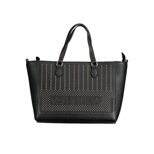 Mario Valentino Nero Polyurethane Women Handbag - ClickThatClicks 