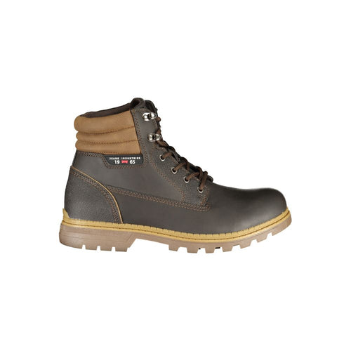 Carrera Marrone Poliuretano Men Ankle Boot - ClickThatClicks 