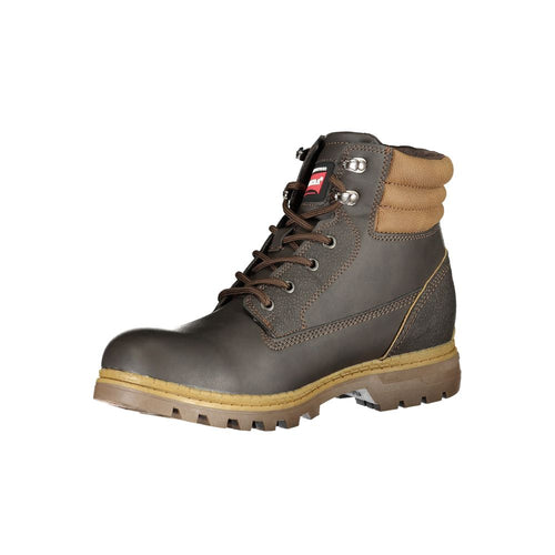 Carrera Marrone Poliuretano Men Ankle Boot - ClickThatClicks 