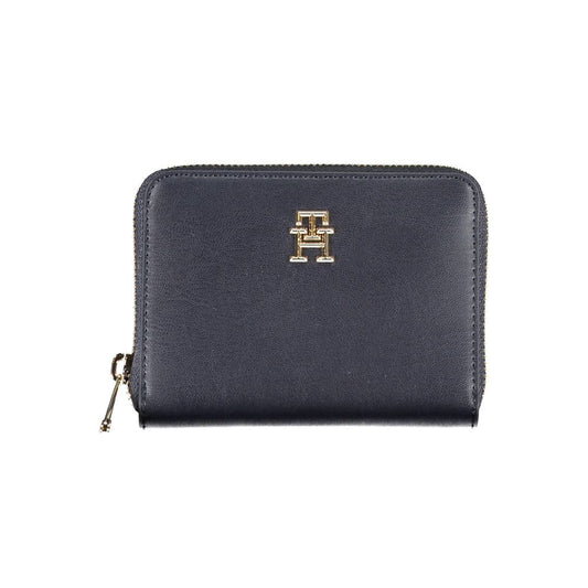 Tommy Hilfiger Blu Poliuretano Women Wallet - ClickThatClicks 