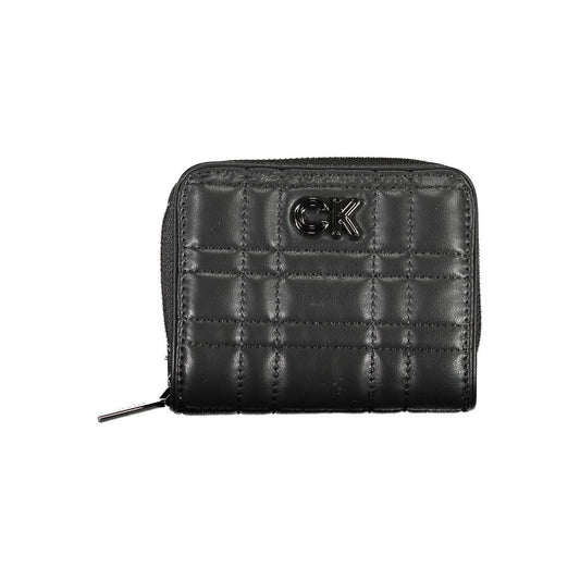 Calvin Klein Nero Polyester Woman Wallet - ClickThatClicks 