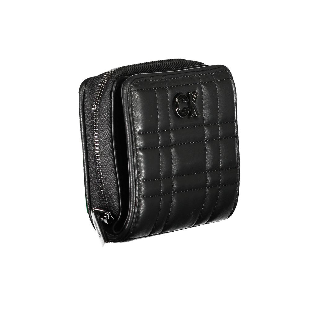 Calvin Klein Nero Polyester Woman Wallet - ClickThatClicks 