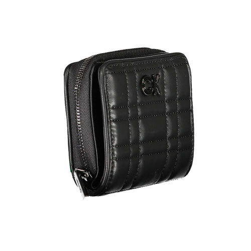 Calvin Klein Nero Polyester Woman Wallet - ClickThatClicks 
