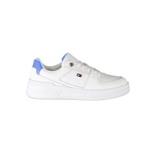 Tommy Hilfiger Bianco Leather Women Sneaker - ClickThatClicks 