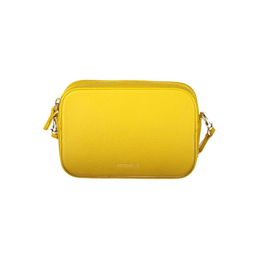 Coccinelle Giallo Leather Women Handbag - ClickThatClicks 
