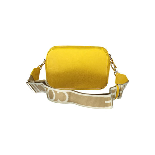 Coccinelle Giallo Leather Women Handbag - ClickThatClicks 