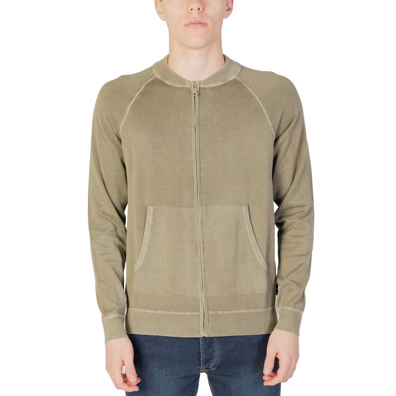 Liu Jo Green Cotton Sweatshirt