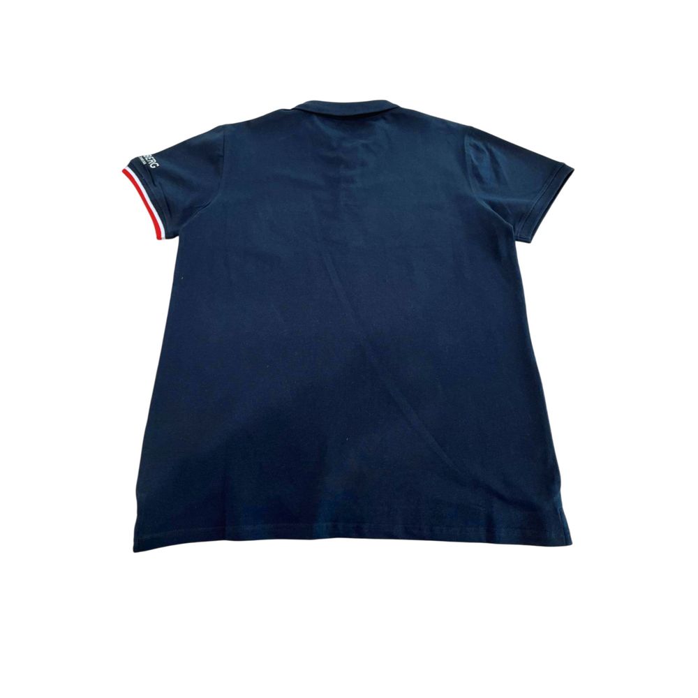 Iceberg Blue Cotton Men Polo Shirt - ClickThatClicks 