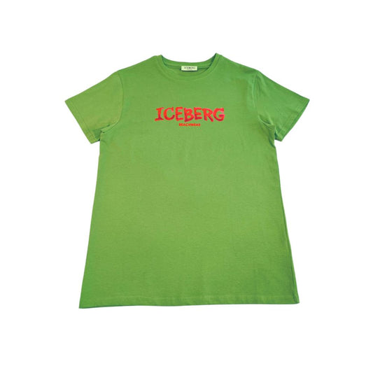 Iceberg Green Cotton Men T-Shirt - ClickThatClicks 