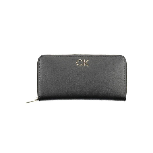 Calvin Klein Black Polyethylene Women Wallet - ClickThatClicks 