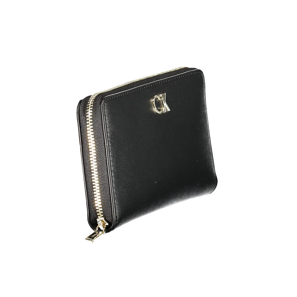 Calvin Klein Black Polyethylene Women Wallet - ClickThatClicks 